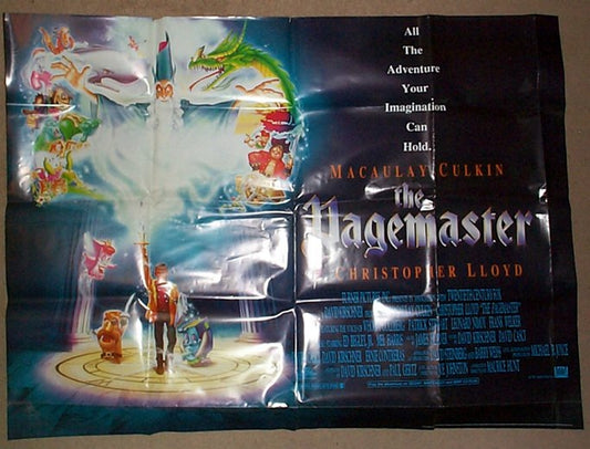 The Pagemaster  Original Quad Movie Poster  