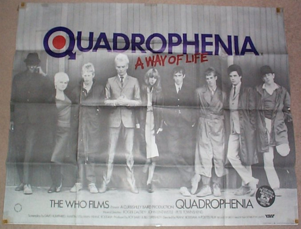 Quadrophenia Original British Quad Poster - Movie Poster