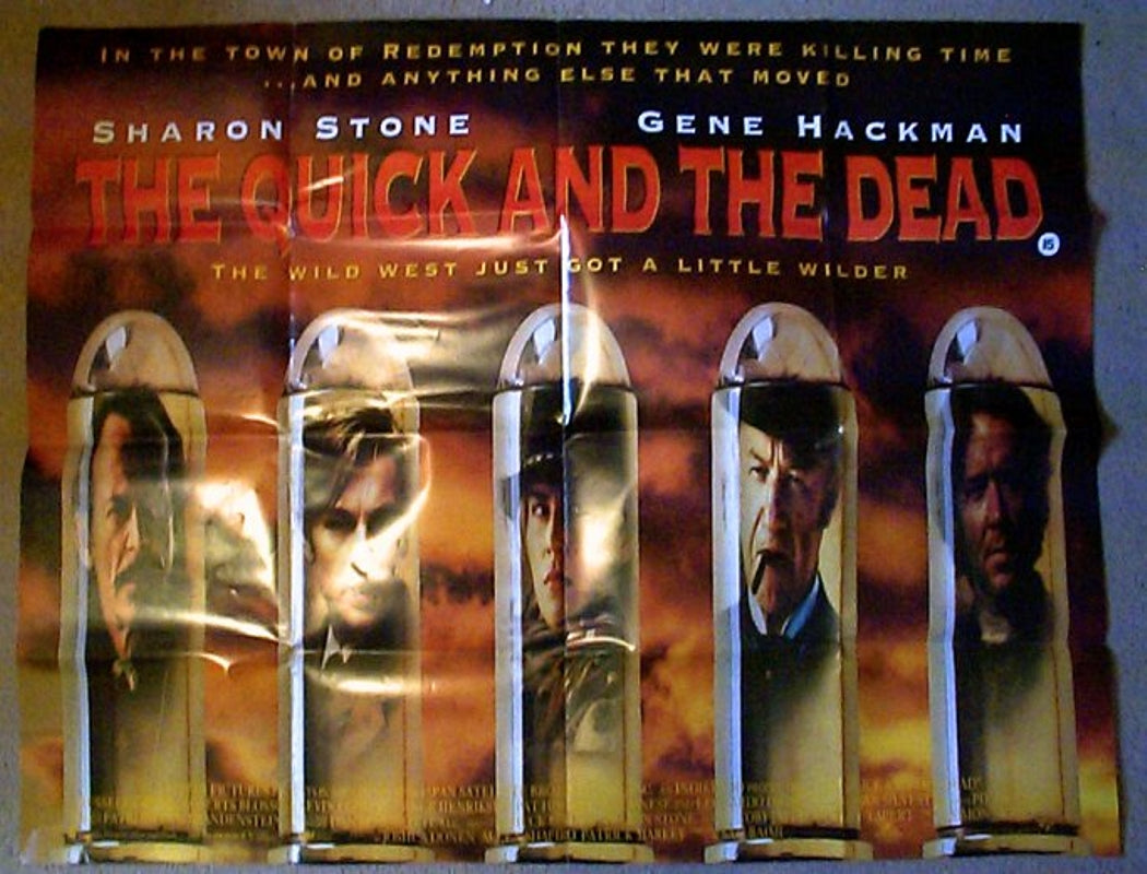 The Quick And The Dead  Original Quad Movie Poster  