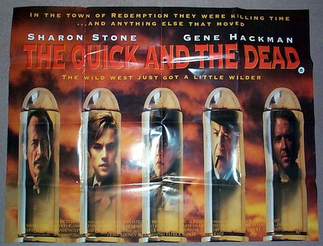 The Quick And The Dead  Original Quad Movie Poster  