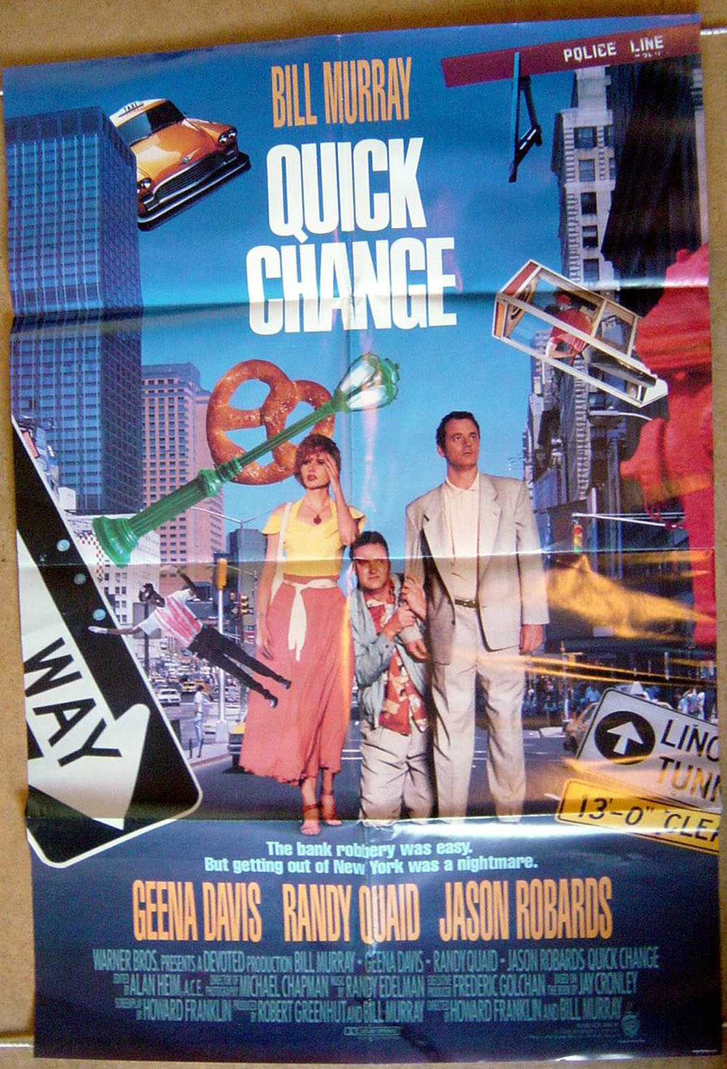 Quick Change  One Sheet Movie Poster