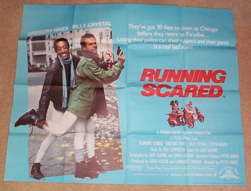 Running Scared  Original Quad Movie Poster  