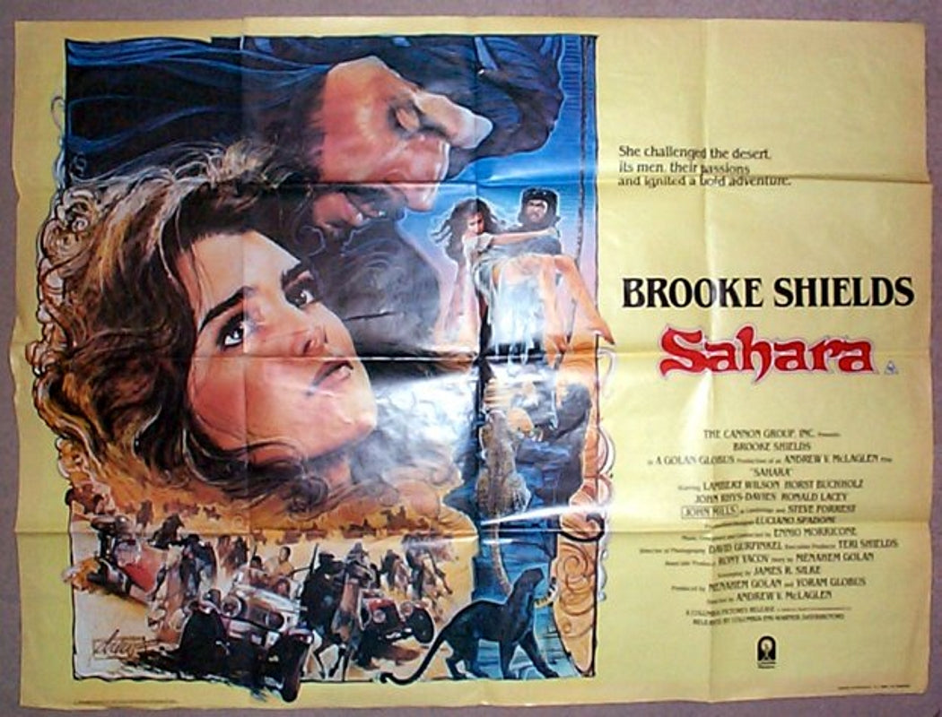 Sahara  Original Quad Movie Poster  