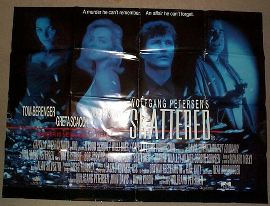 Shattered  Original Quad Movie Poster  