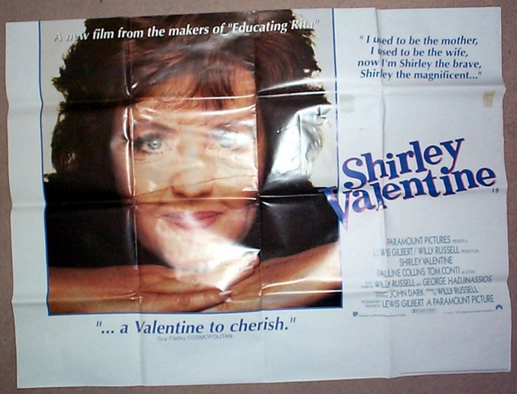 Shirley Valentine  Original Quad Movie Poster  