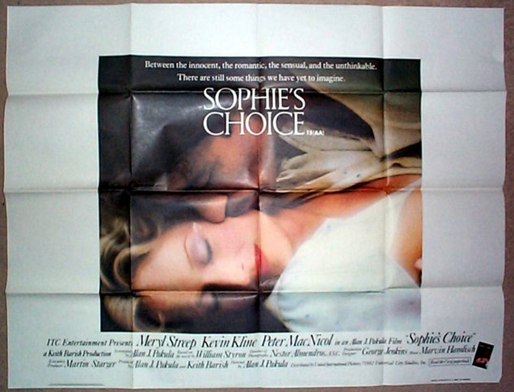 Sophie's Choice  Original Quad Movie Poster  