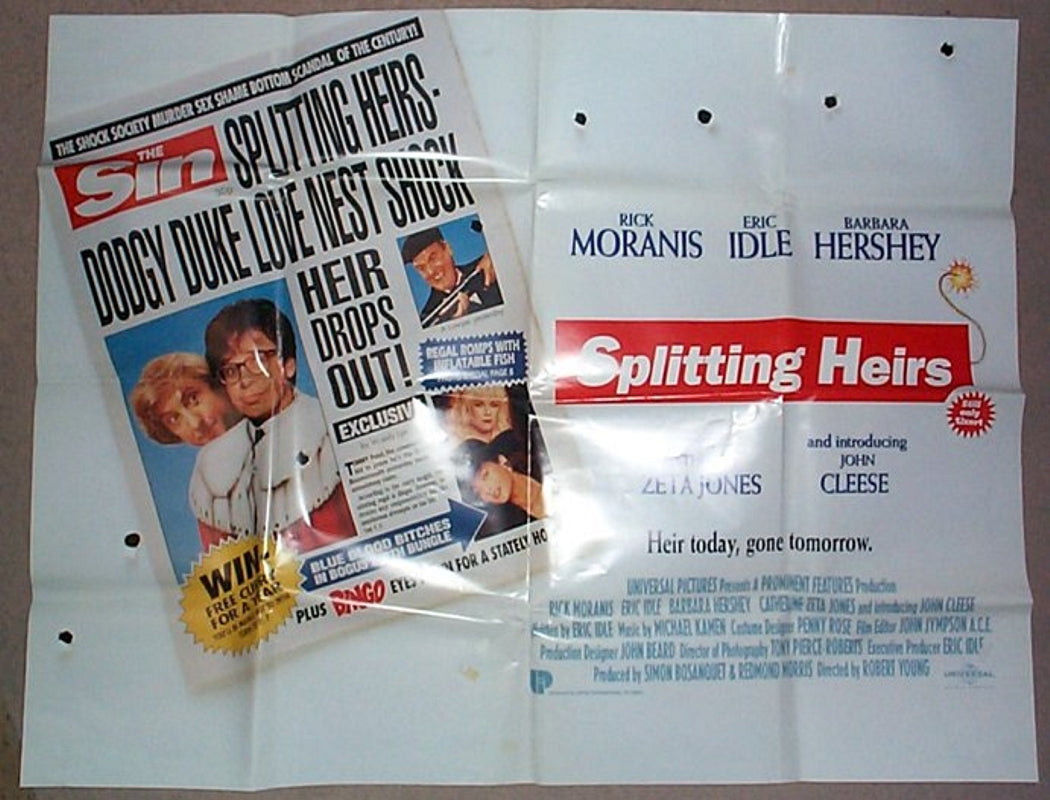 Splitting Heirs  Original Quad Movie Poster  