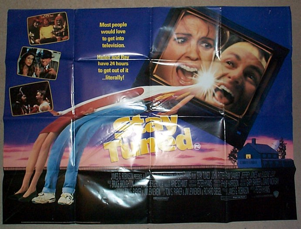 Stay Tuned  Original Quad Movie Poster  