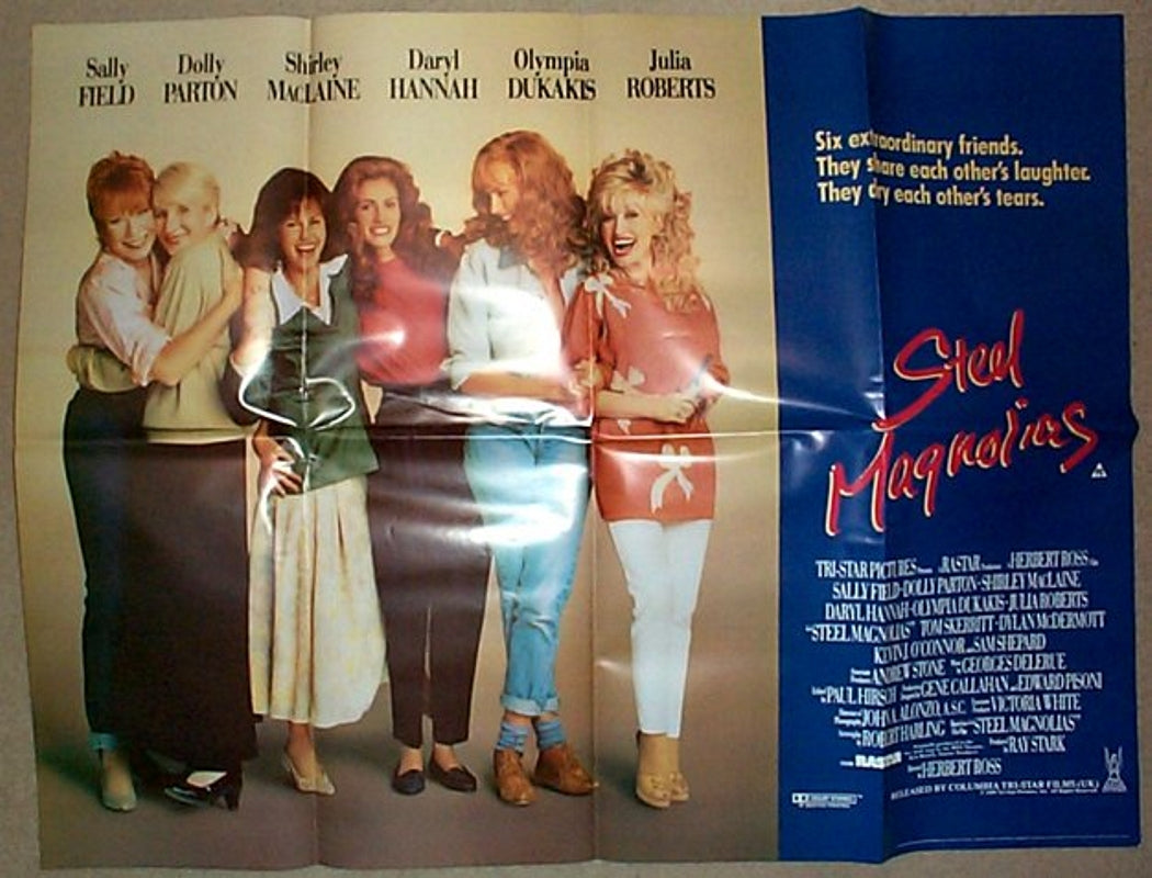 Steel Magnolias  Original Quad Movie Poster  