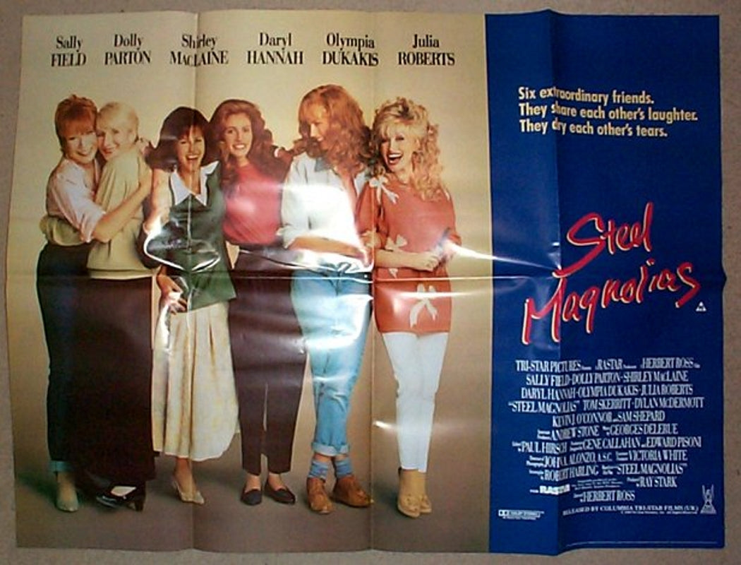 Steel Magnolias  Original Quad Movie Poster  