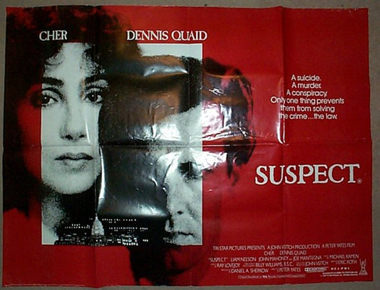 Suspect  Original Quad Movie Poster  