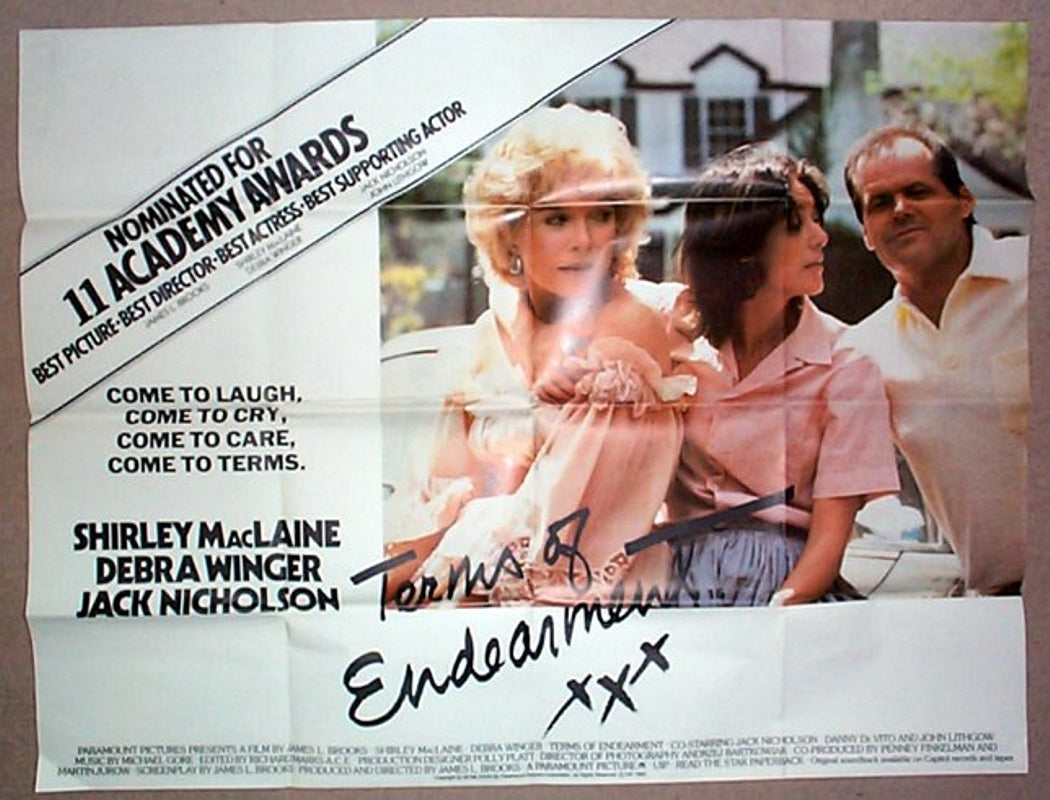 Terms Of Endearment  Original Quad Movie Poster  