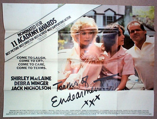 Terms Of Endearment  Original Quad Movie Poster  