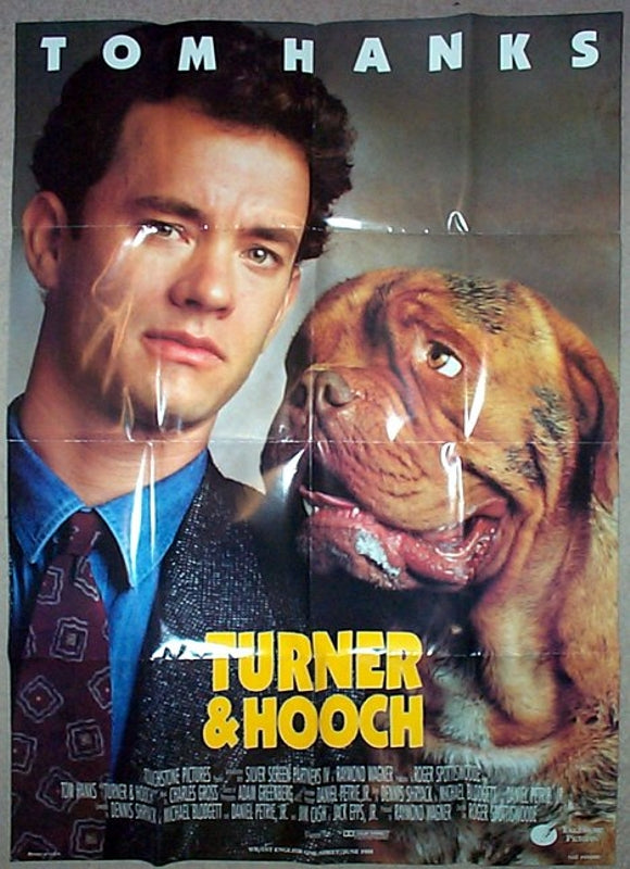 Turner And Hooch  One Sheet Movie Poster