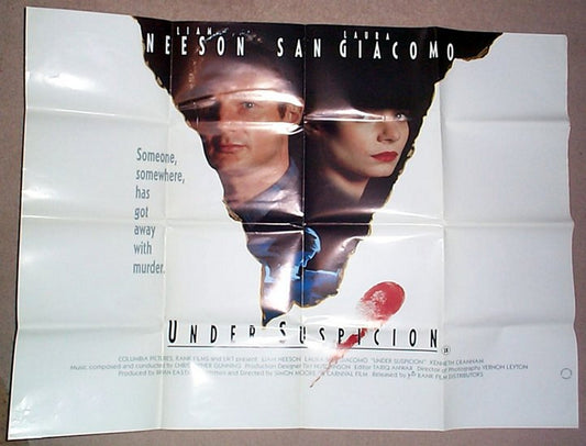 Under Suspicion  Original Quad Movie Poster  