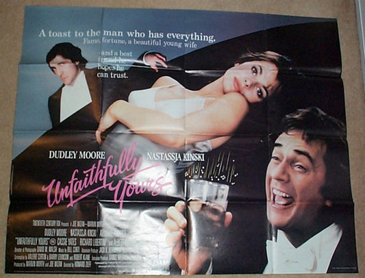 Unfaithfully Yours  Original Quad Movie Poster  