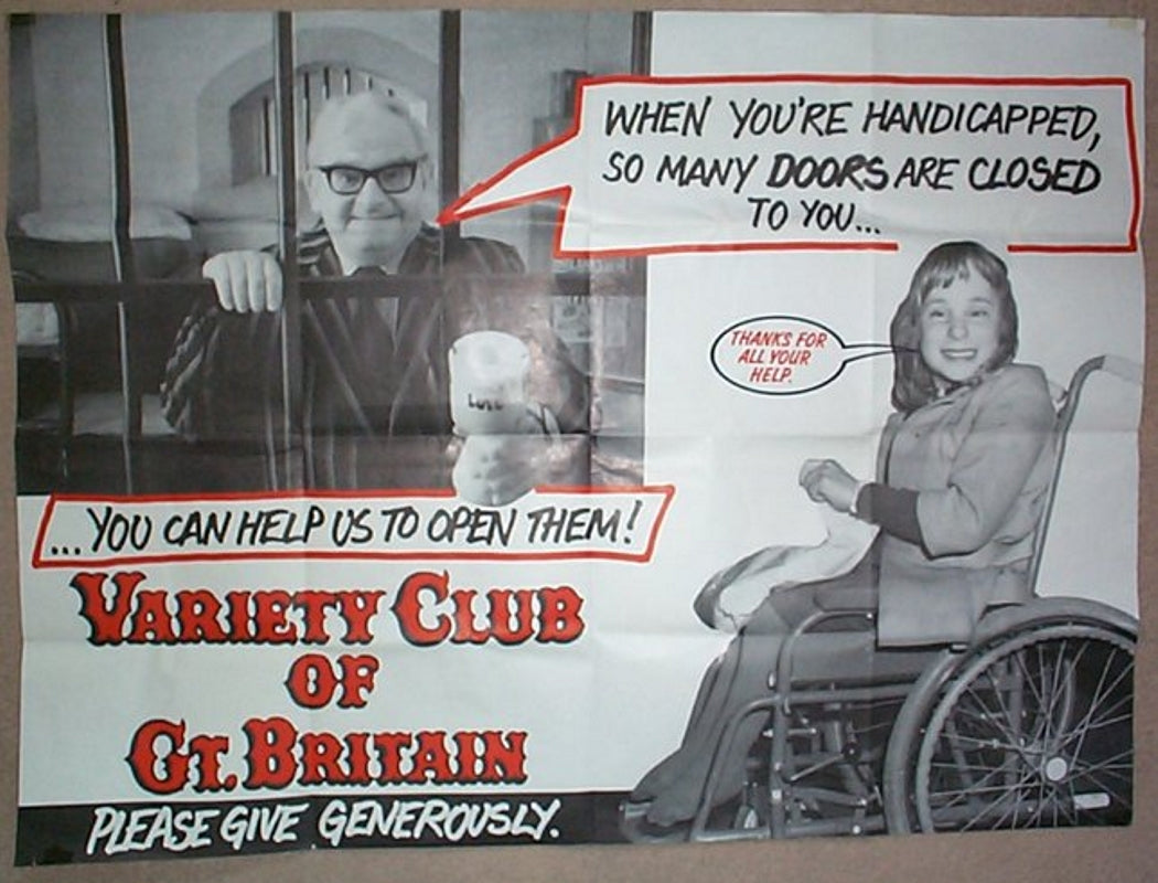 The Variety Club Of Great Britain  Original Quad Movie Poster  