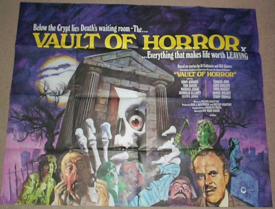 Vault Of Horror Original British Quad Poster - Movie Poster