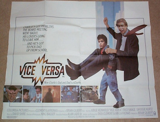 Vice Versa  Original Quad Movie Poster  