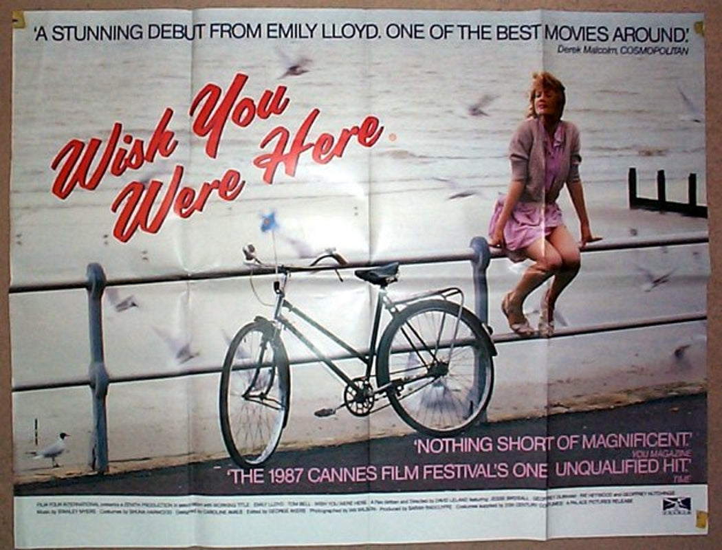 Wish You Were Here  Original Quad Movie Poster  