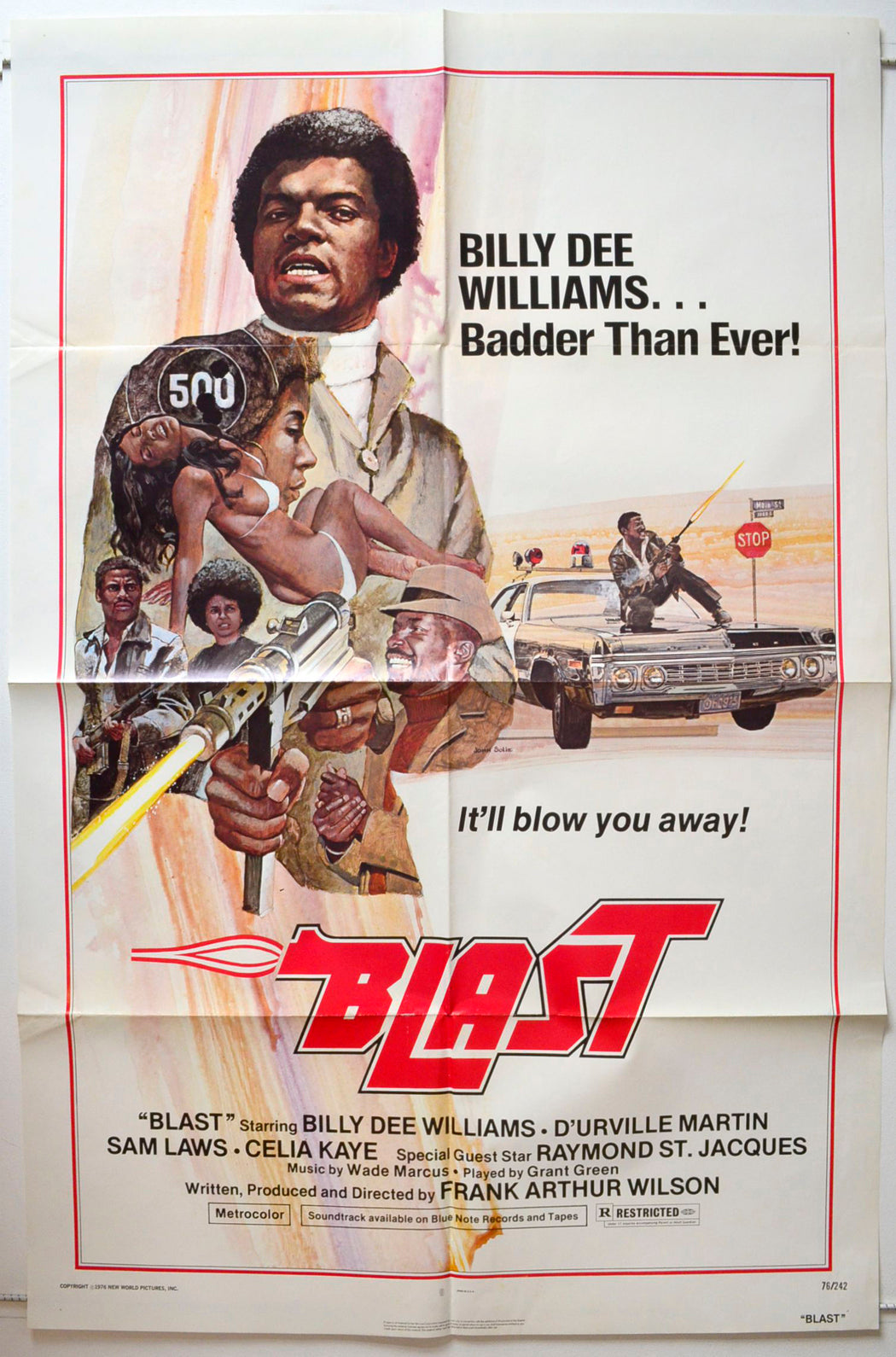 Blast ! Original One Sheet Poster - Movie Poster