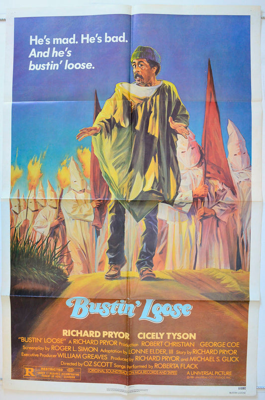 Bustin' Loose Original One Sheet Poster - Movie Poster