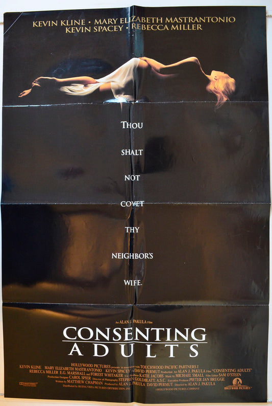 Consenting Adults Original One Sheet Poster - Movie Poster