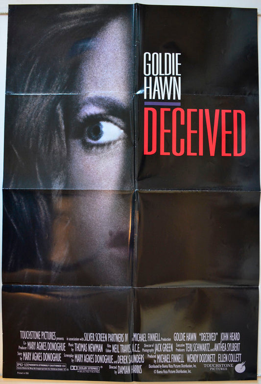 Deceived Original One Sheet Poster - Movie Poster