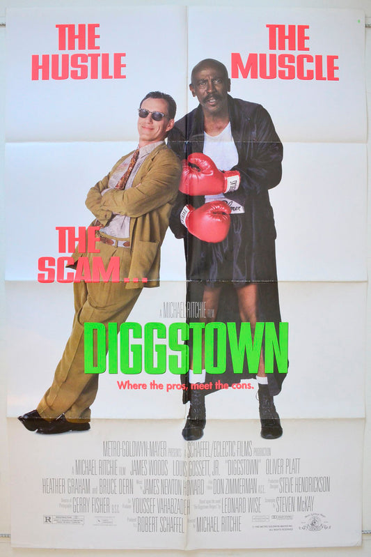 Diggstown  (a.k.a. Midnight Sting)   Original One Sheet Poster - Movie Poster