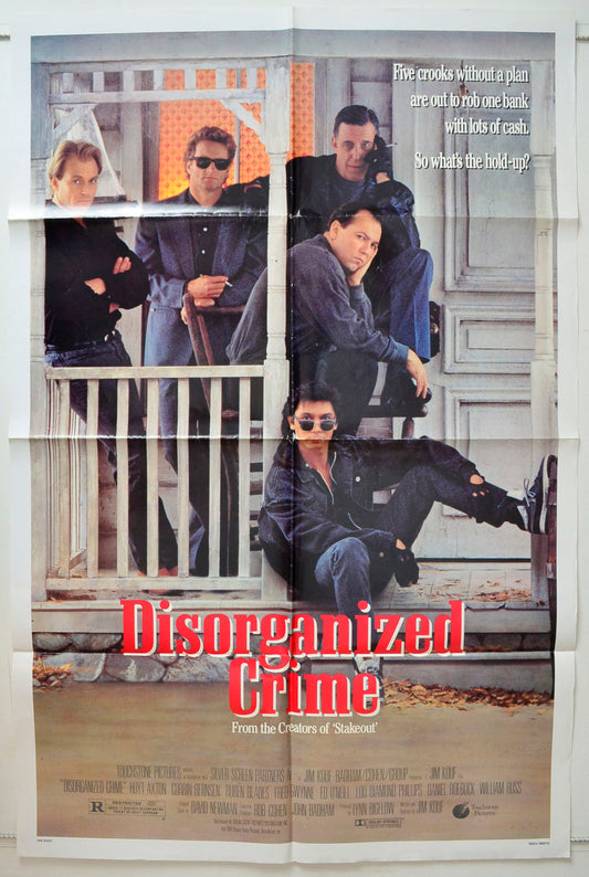 Disorganized Crime Original One Sheet Poster - Movie Poster