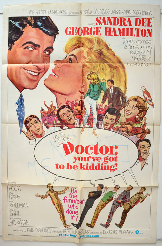 Doctor You've Got To Be Kidding Original One Sheet Poster - Movie Poster