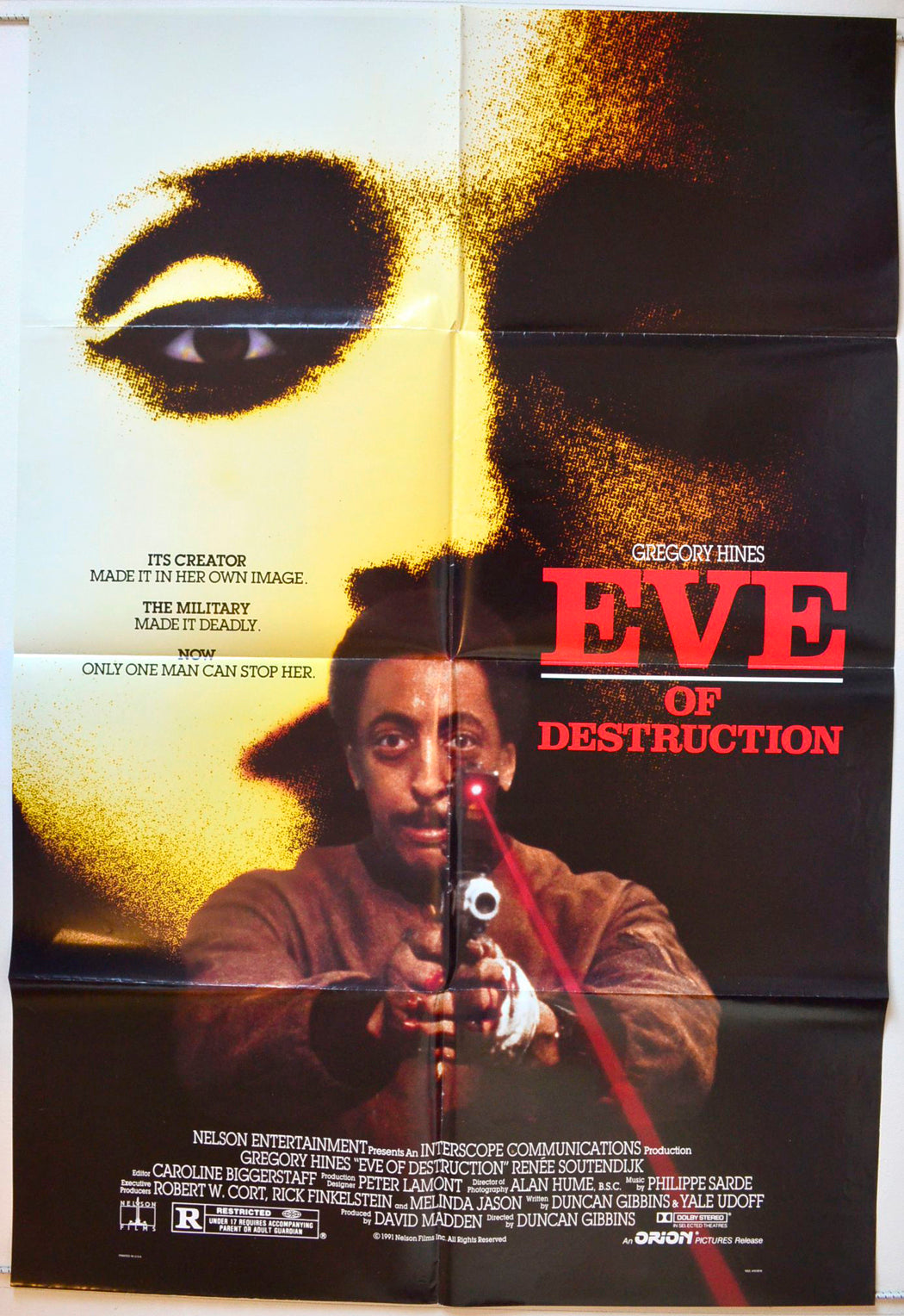 Eve Of Destruction Original One Sheet Poster - Movie Poster