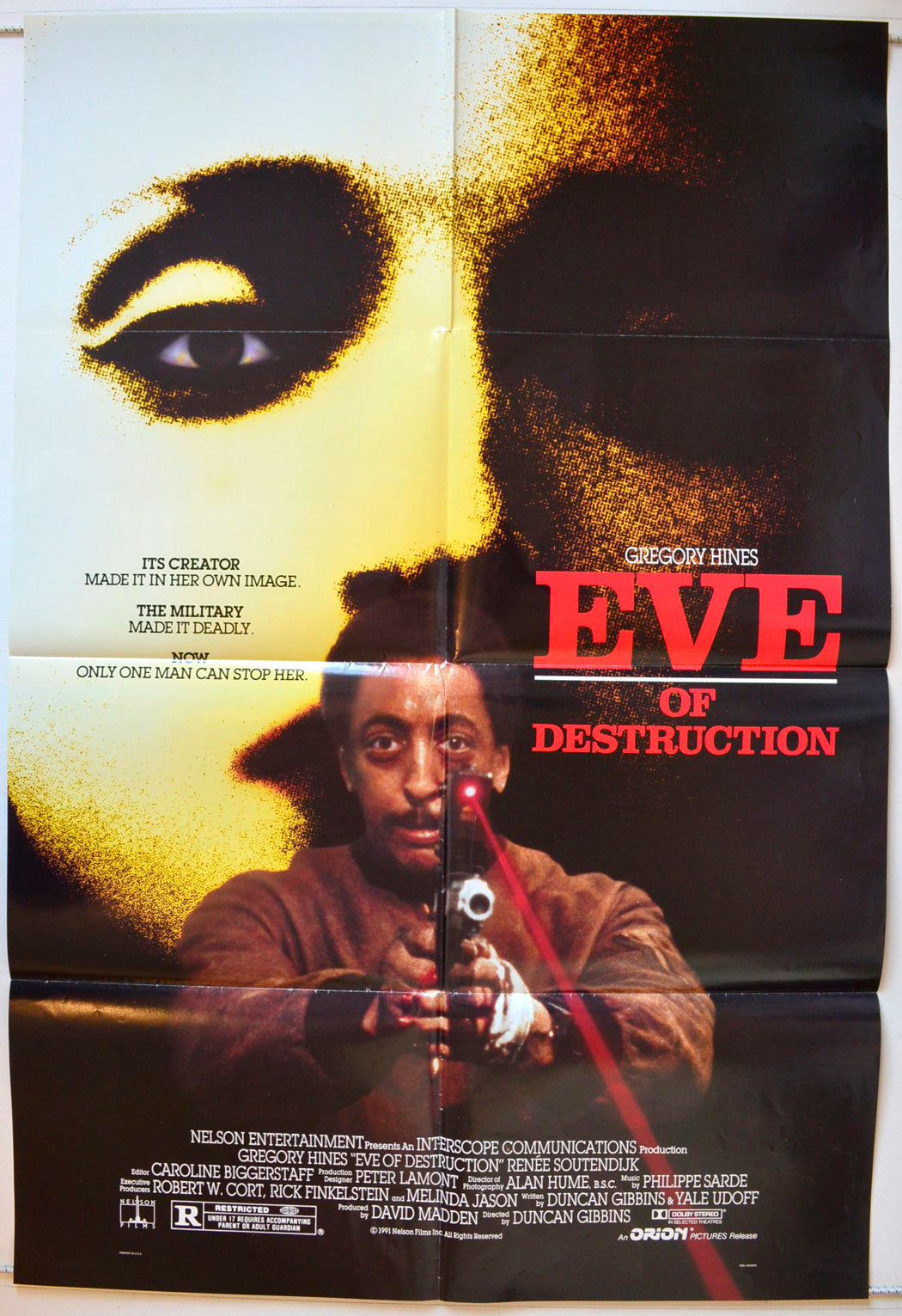 Eve Of Destruction Original One Sheet Poster - Movie Poster