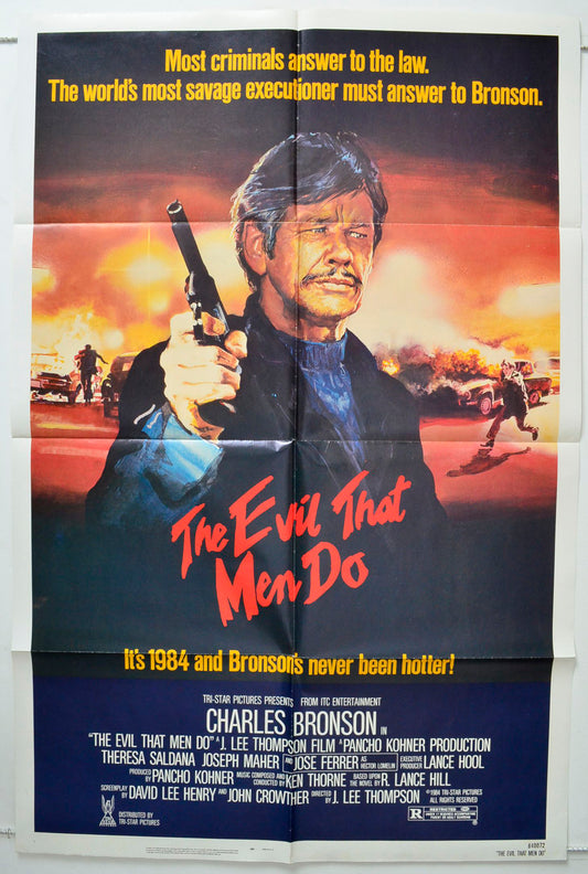 The Evil That Men Do Original One Sheet Poster - Movie Poster