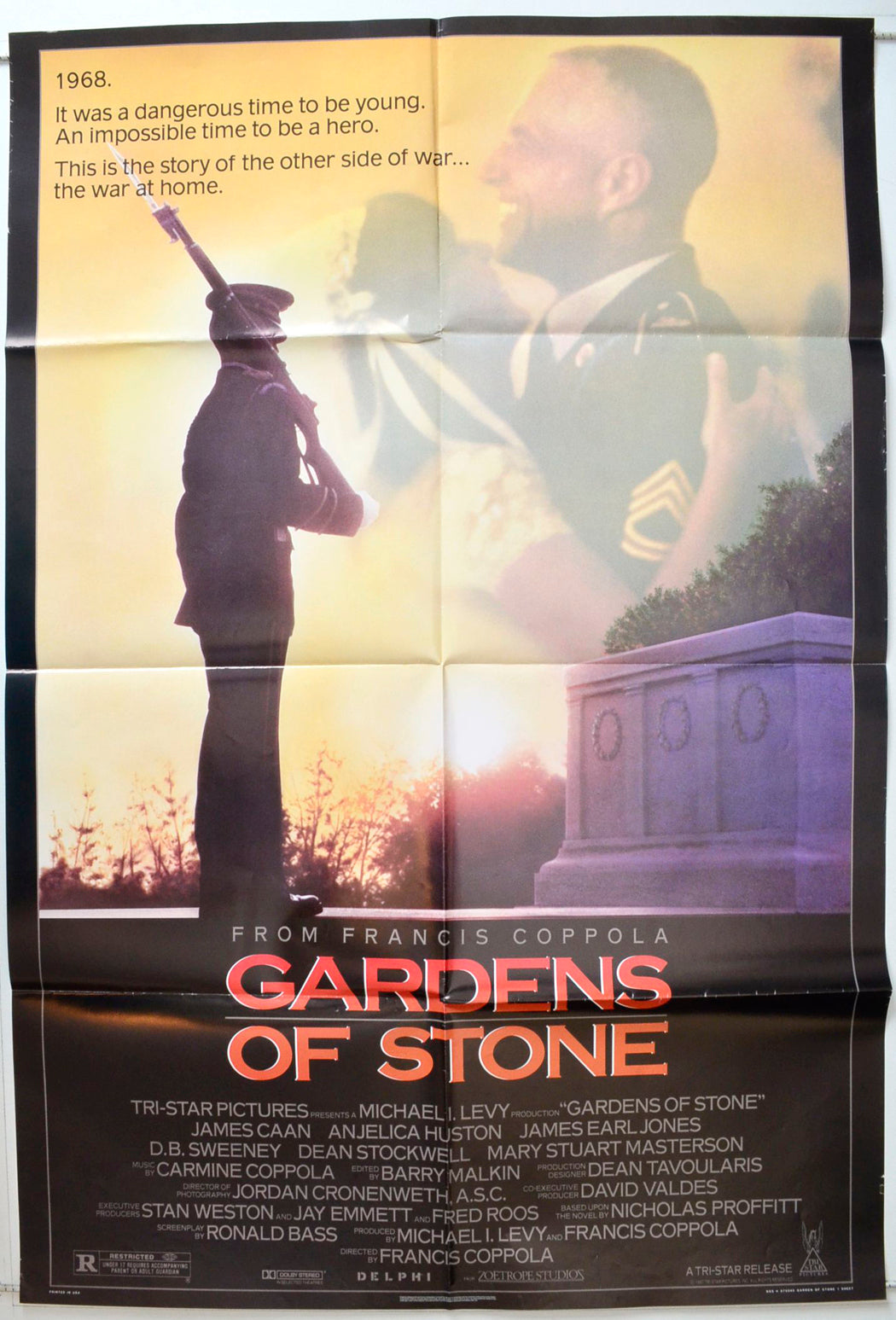 Gardens Of Stone Original One Sheet Poster - Movie Poster