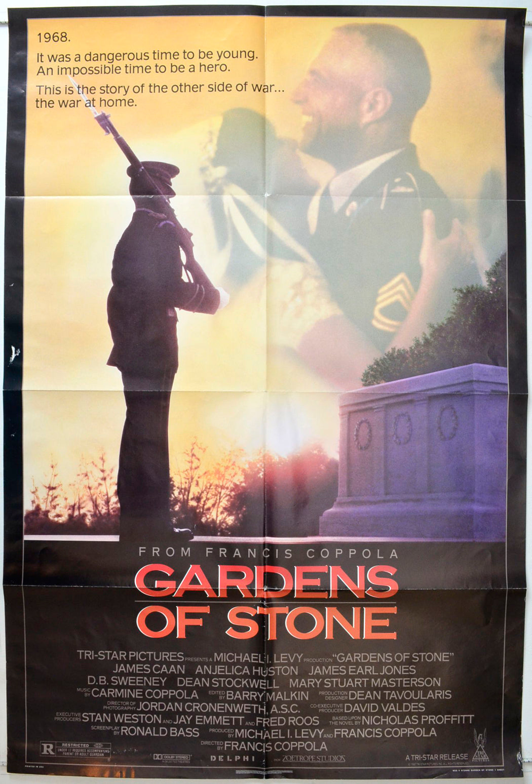 Gardens Of Stone Original One Sheet Poster - Movie Poster