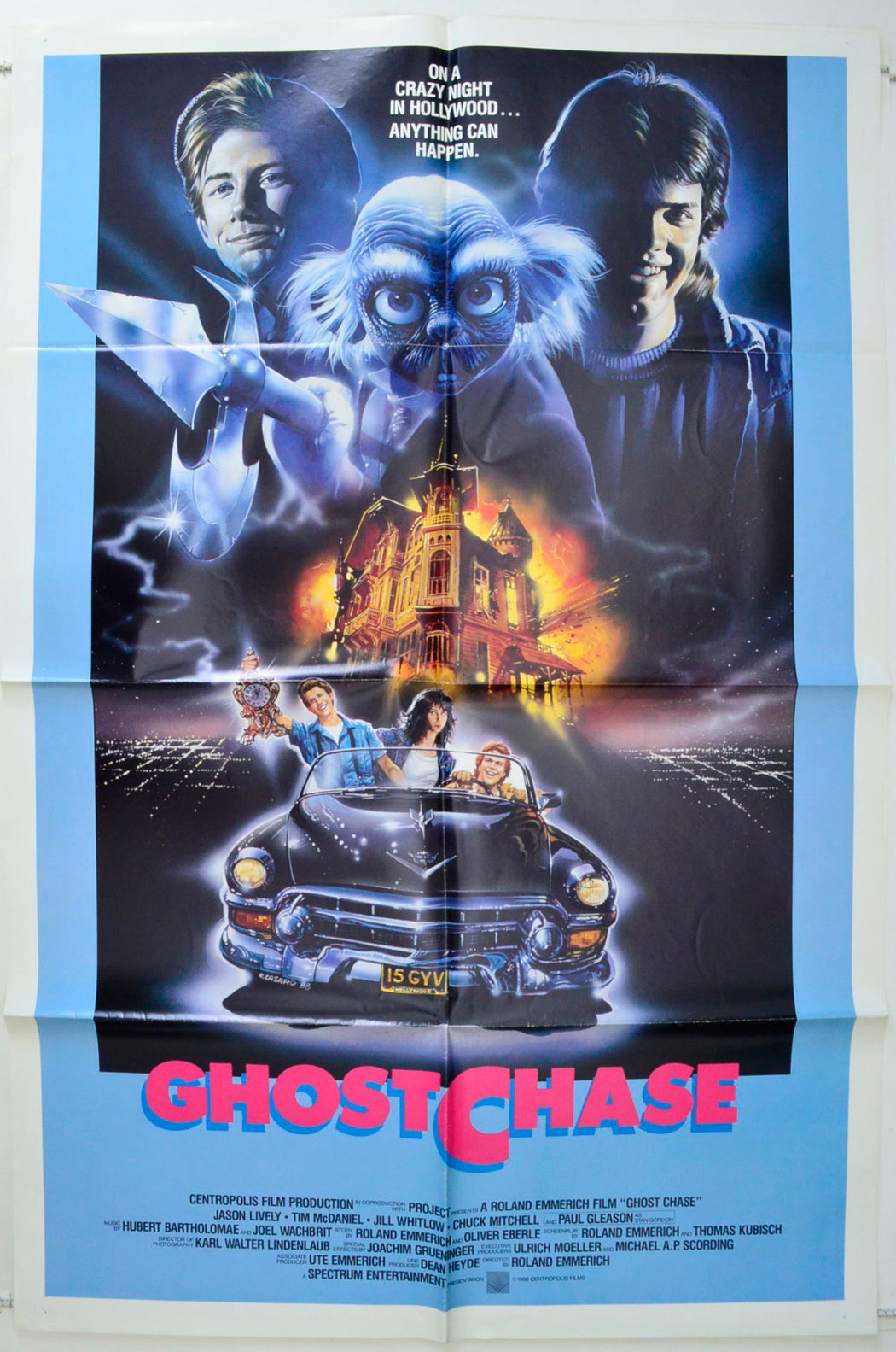 Ghost Chase Original One Sheet Poster - Movie Poster