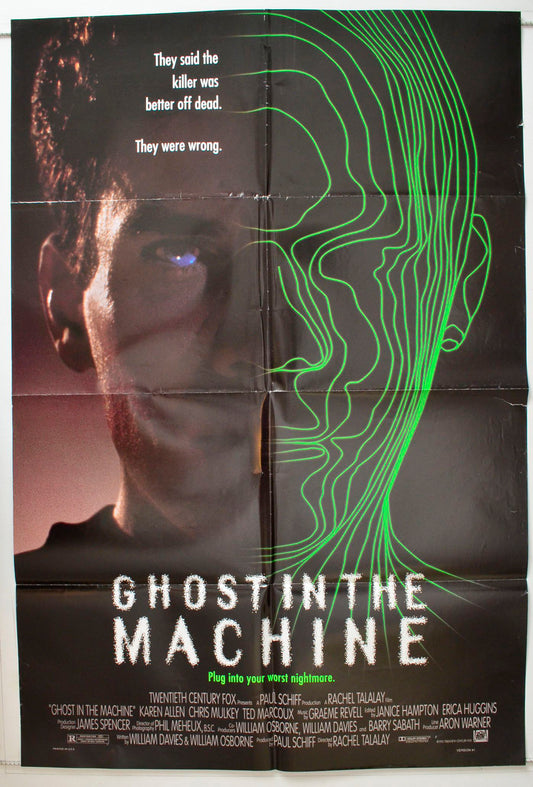 Ghost In The Machine Original One Sheet Poster - Movie Poster