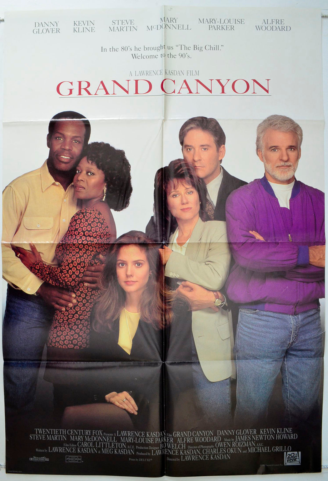 Grand Canyon Original One Sheet Poster - Movie Poster