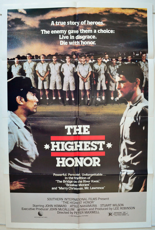 The Highest Honor Original One Sheet Poster - Movie Poster