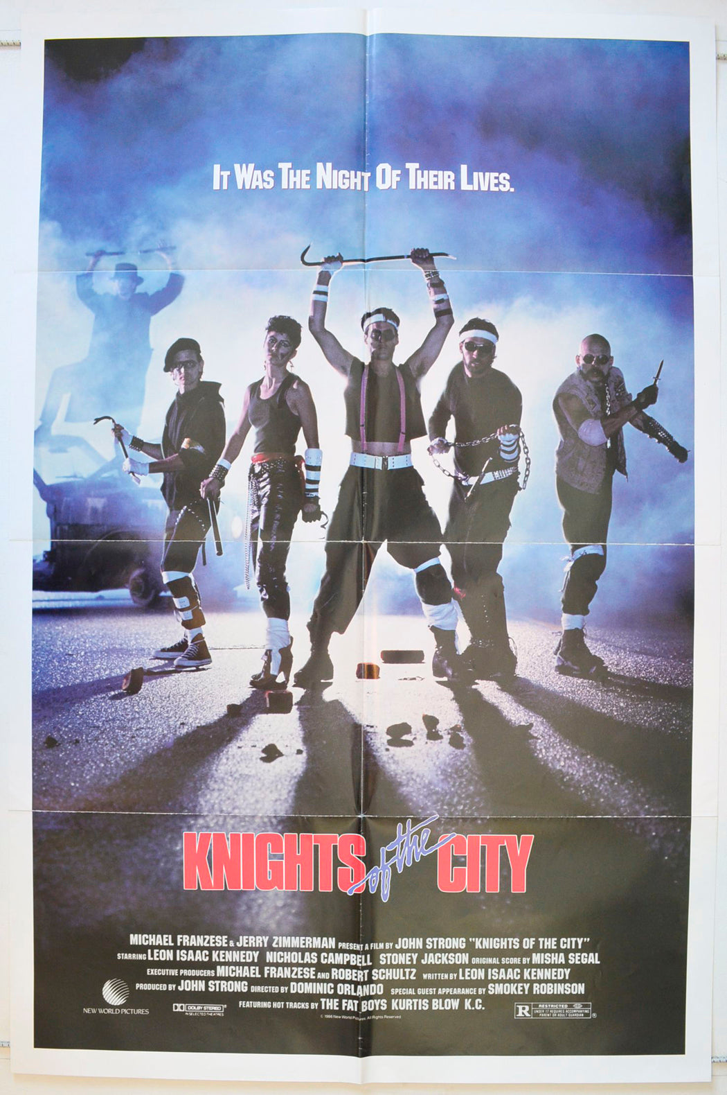 Knights Of The City Original One Sheet Poster - Movie Poster