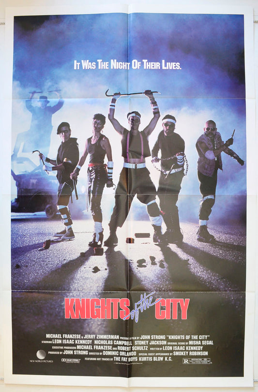 Knights Of The City Original One Sheet Poster - Movie Poster