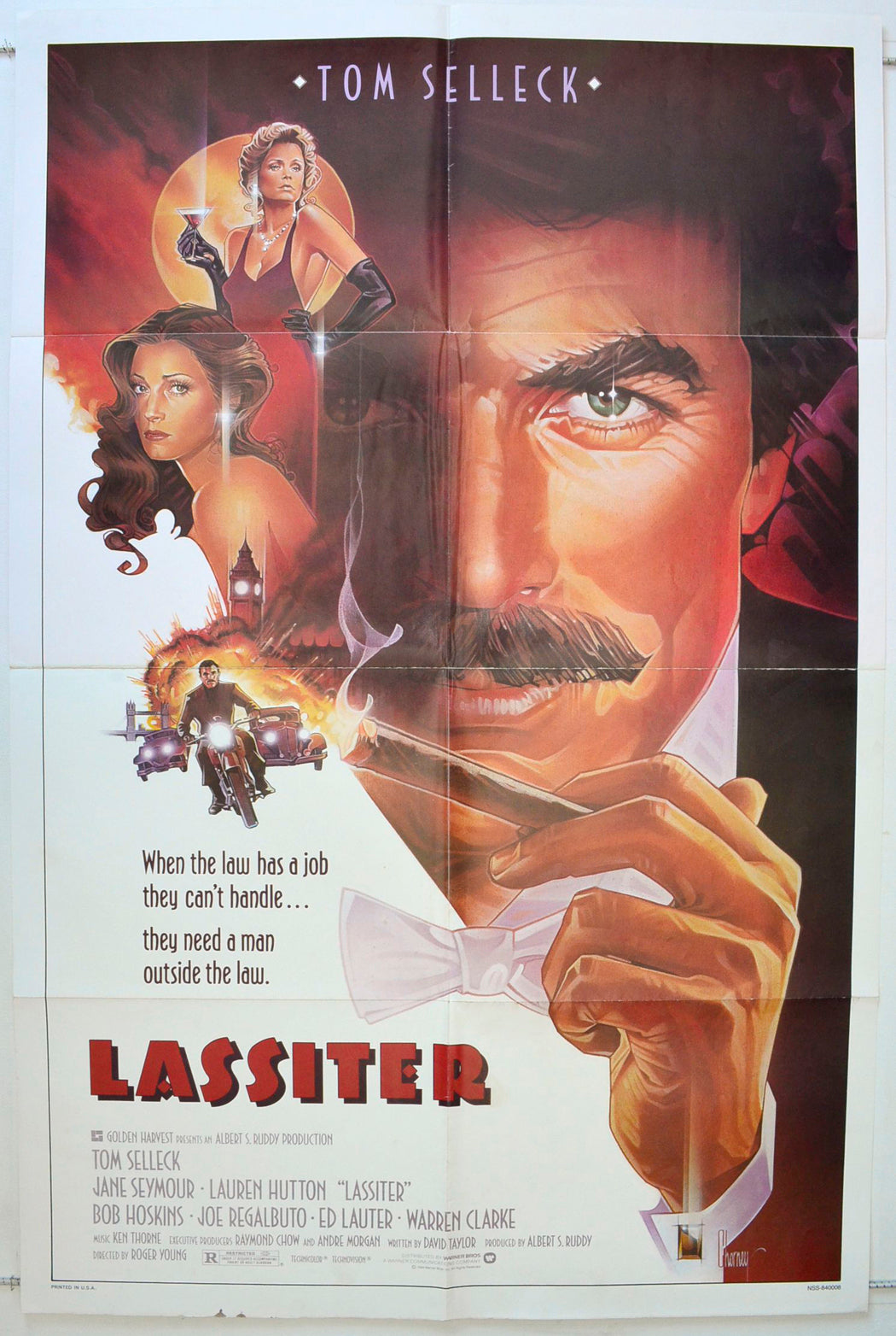 Lassiter Original One Sheet Poster - Movie Poster