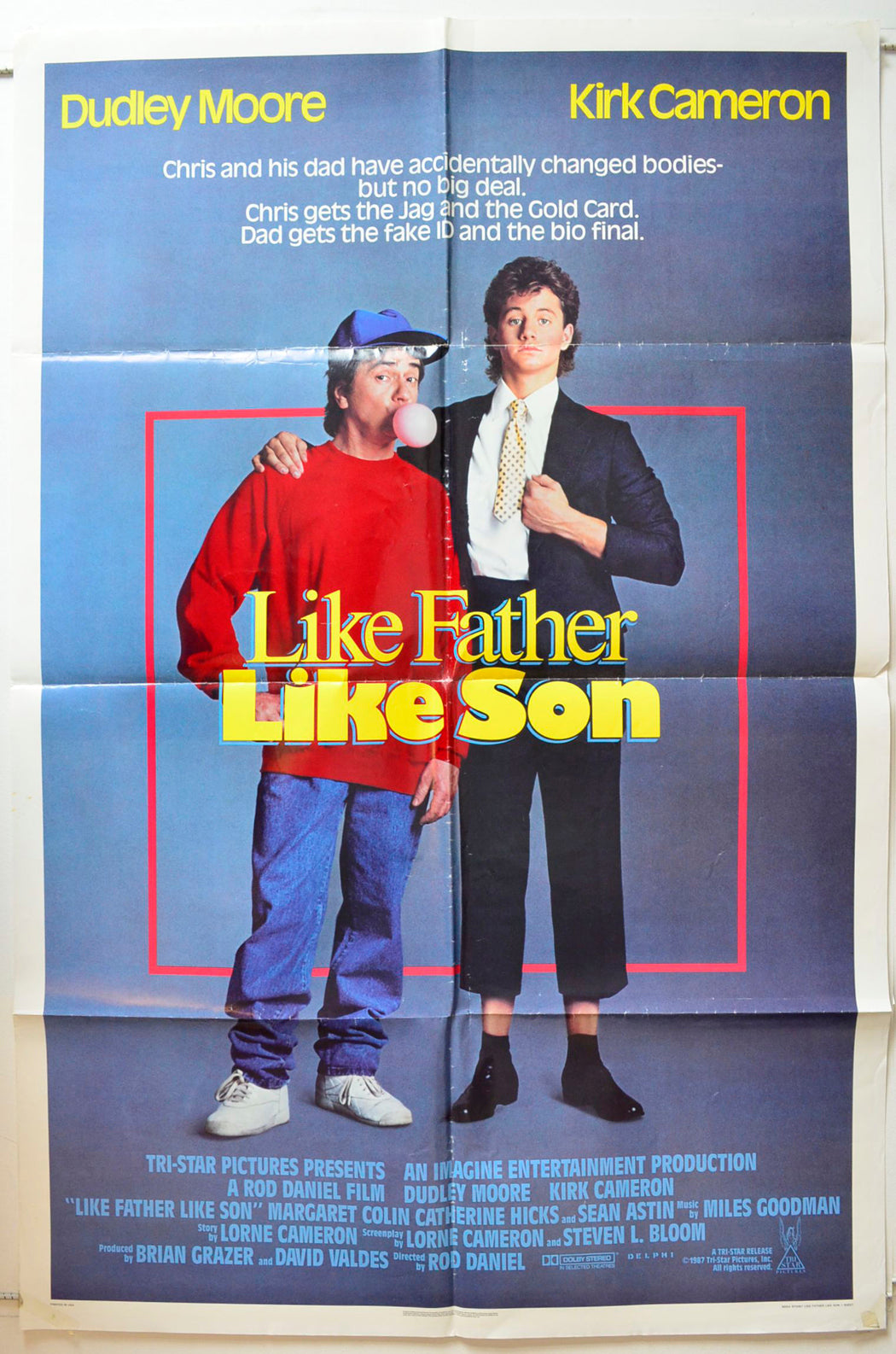 Like Father Like Son Original One Sheet Poster - Movie Poster