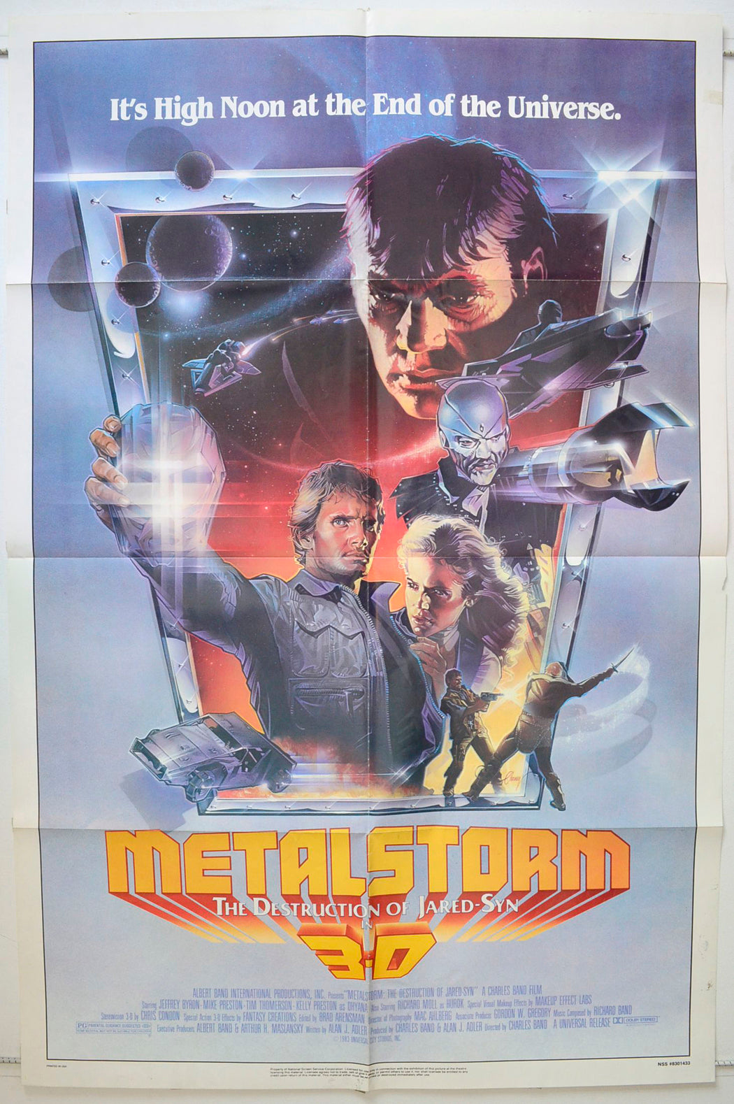 Metalstorm : The Destruction Of Jarad-Syn Original One Sheet Poster - Movie Poster