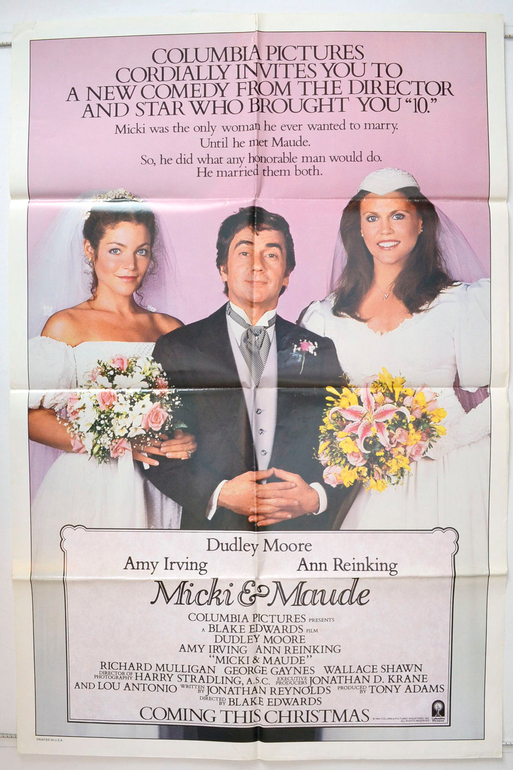 Micki And Maude Original One Sheet Poster - Movie Poster