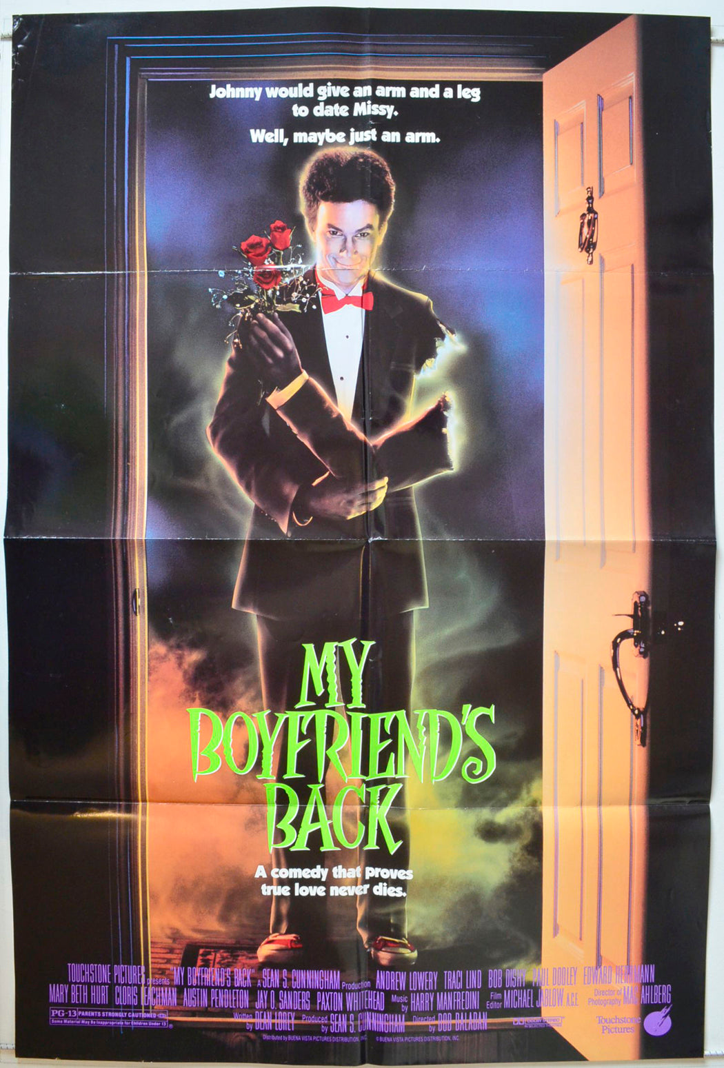 My Boyfriend's Back Original One Sheet Poster - Movie Poster