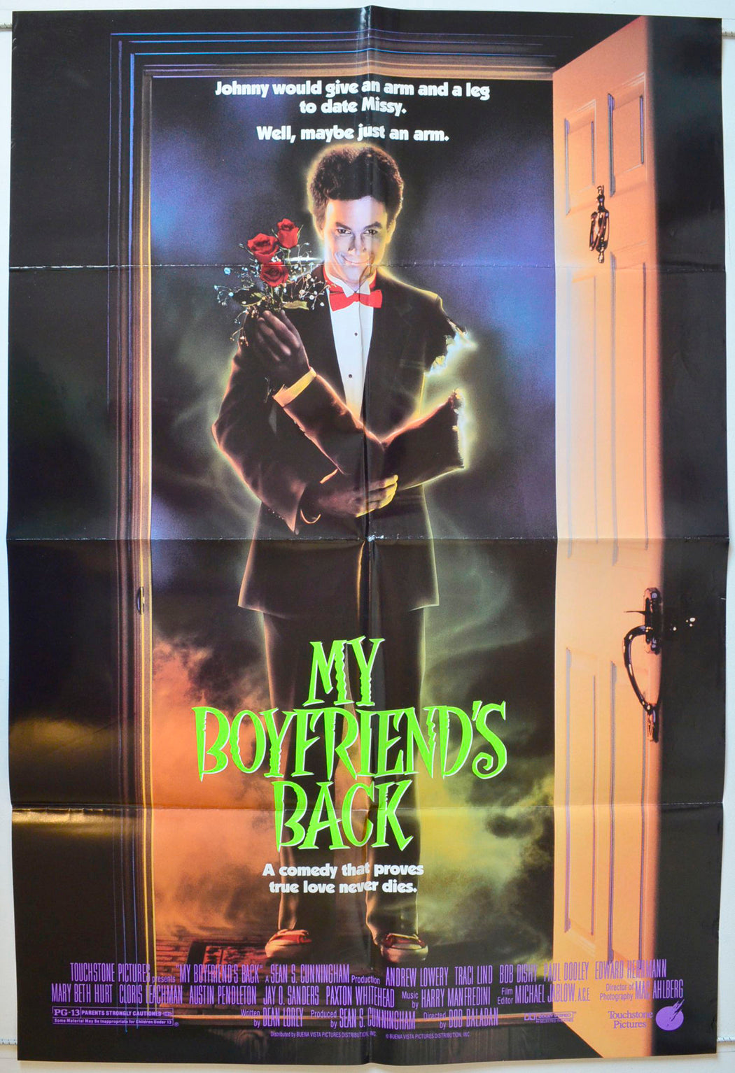 My Boyfriend's Back Original One Sheet Poster - Movie Poster