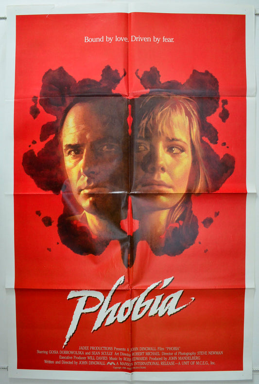 Phobia Original One Sheet Poster - Movie Poster