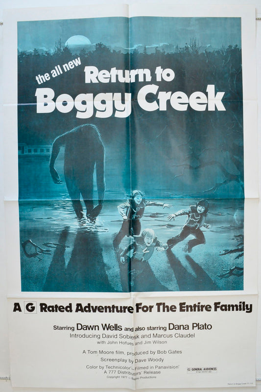 Return To Boggy Creek Original One Sheet Poster - Movie Poster
